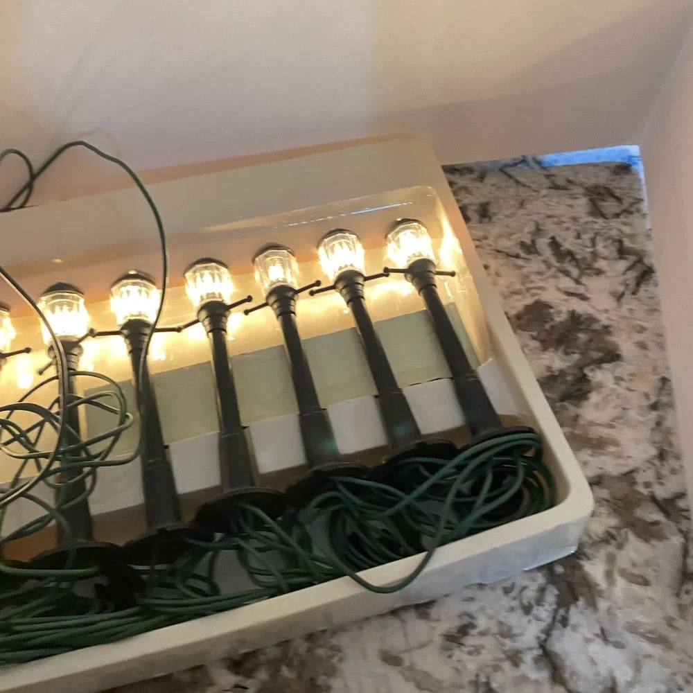 VTG Trim a Home 10 Streetlamp string holiday lights indoor Kmart works